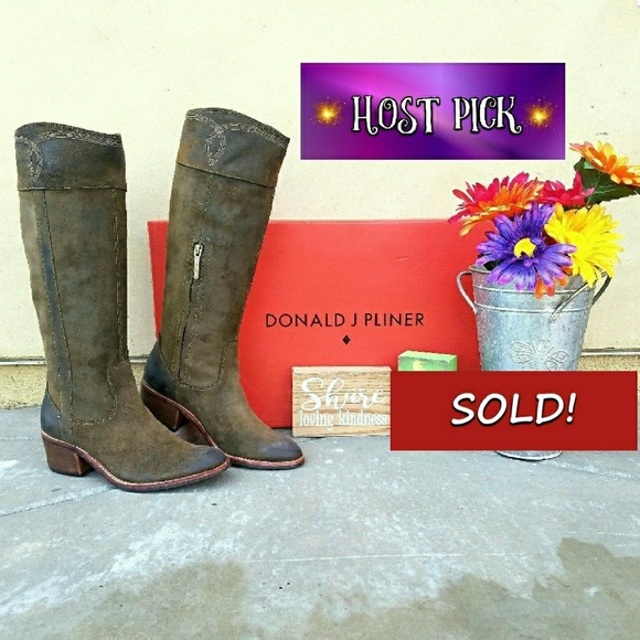 Donald J. Pliner Shoes - Gorgeous Donald J. Pliner Western Inspired Boots